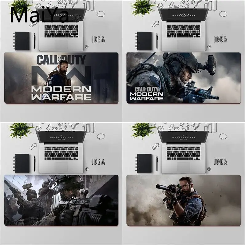 

Maiya Top Quality Call of Duty Modern Warfare Locking Edge Mouse Pad Game Free Shipping Large Mouse Pad Keyboards Mat