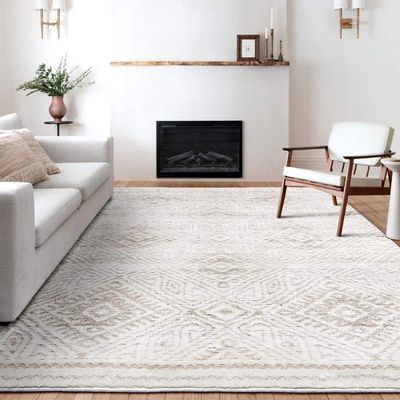 

Nordic Soft Carpets For Living Room Home Decor Rugs For Bedroom Modern Design Sofa Coffee Table Floor Mat Brief Study Area Rug