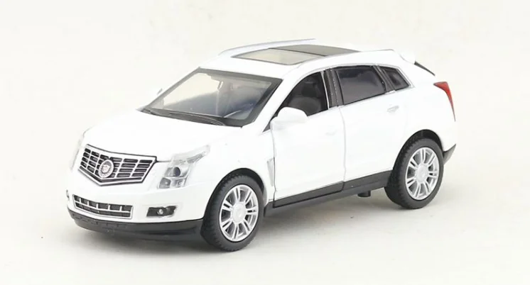 1:32 Cadillac SRX SUV игрушечный автомобиль модель сплав оттягивающий назад коллекция подарок внедорожный Акустооптический автомобиль детские игрушки