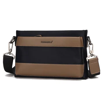 

2020 NEW Nylon Messenger Bag Men's Shoulder Bag Small Male Crossbody Bags Multi-Function Casual Mobile Wallet Man Clutch Bag