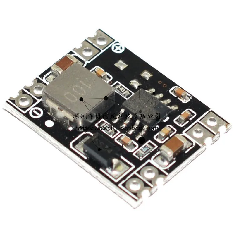 

10pcs DC-DC Buck Step-down Power Supply Module 5V-12V 24V to 5V Fixed Output High-Current