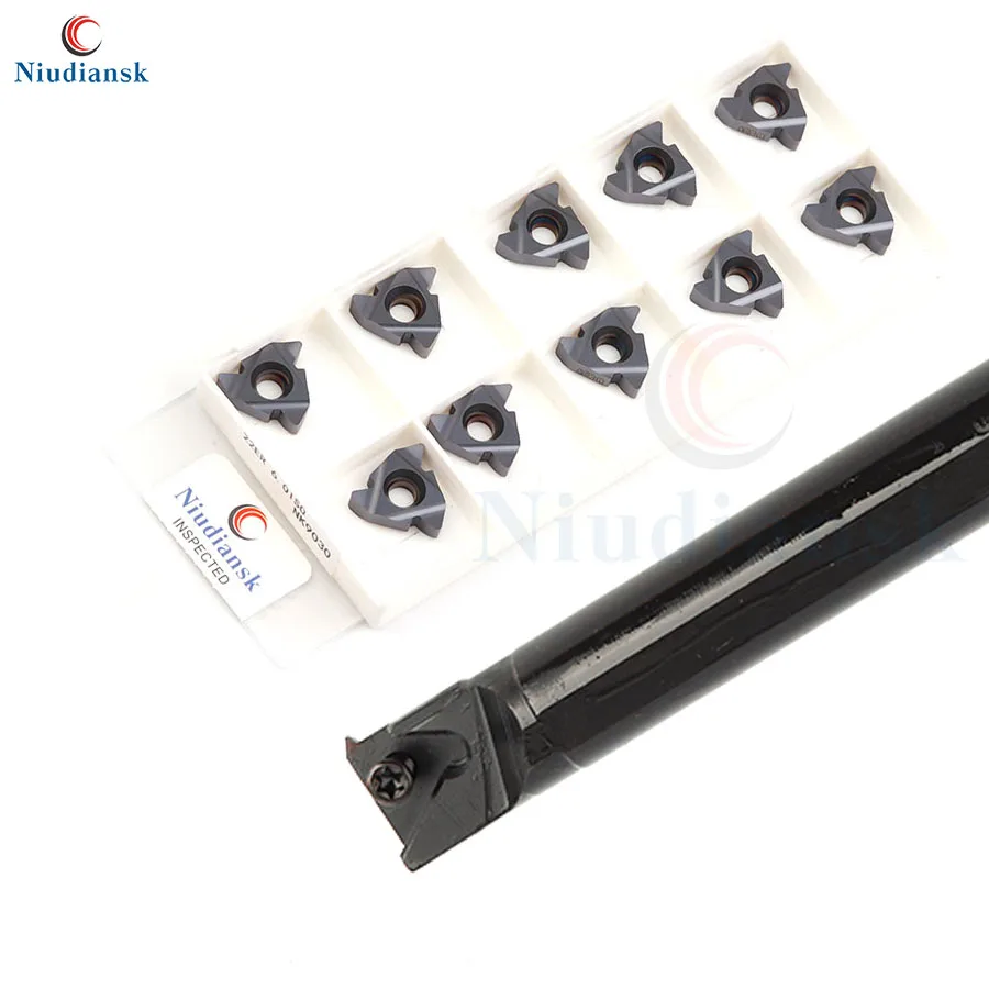 

1pc SNL0020R22 SNL0025S22 Internal Thread Turning Tool Holder 10pcs 22ER 5.0ISO BMA 22ER 3.5 4.0 6.0 ISO Carbide Insert Tool Set