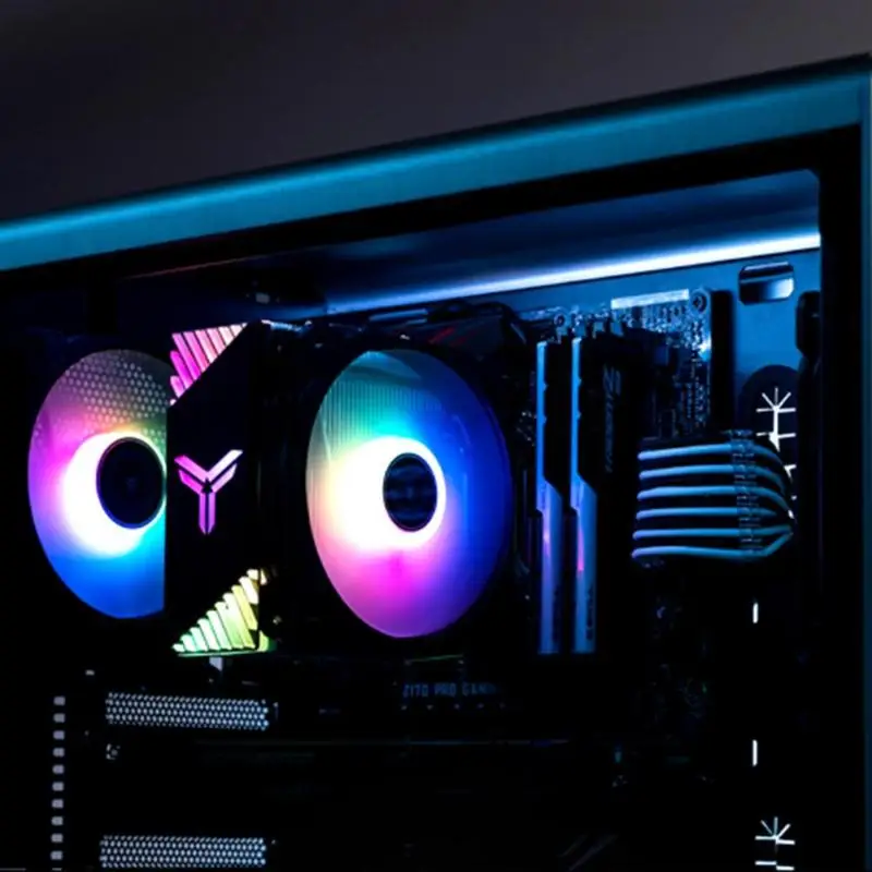 Jonsbo CR1000GT компьютер процессор кулер вентилятор 4 трубы 5 в ARGB башня Тип чистая медь тепла настольного охлаждения радиатора для Intel/AMD