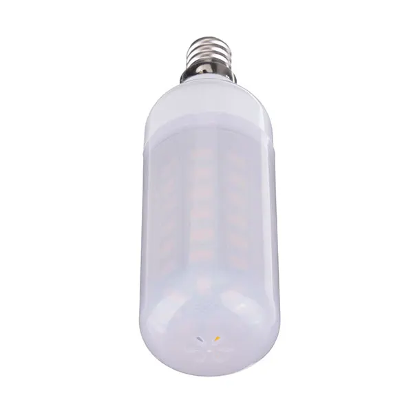 E12 6W светодиодный лампы 880LM 56SMD 5730 AC 220V светодиодный кукурузные лампы с матовой крышкой