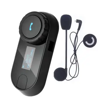 

Portable Motorcycle Bluetooth Helmet Intercom Interphone Headset Communicatoin FM Radio New hot boutique