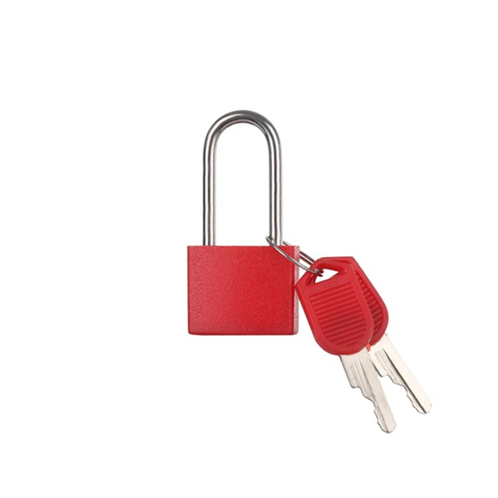 red - Petit cadenas de voyage en acier résistant, 1 pièce, Mini