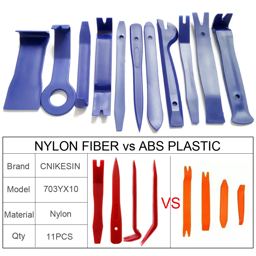 Hand Tool Sets Car Audio Disassembly Tool Set Car Dash Radio Door Trim Panel Clip Tools Set Car Disassembly Tool