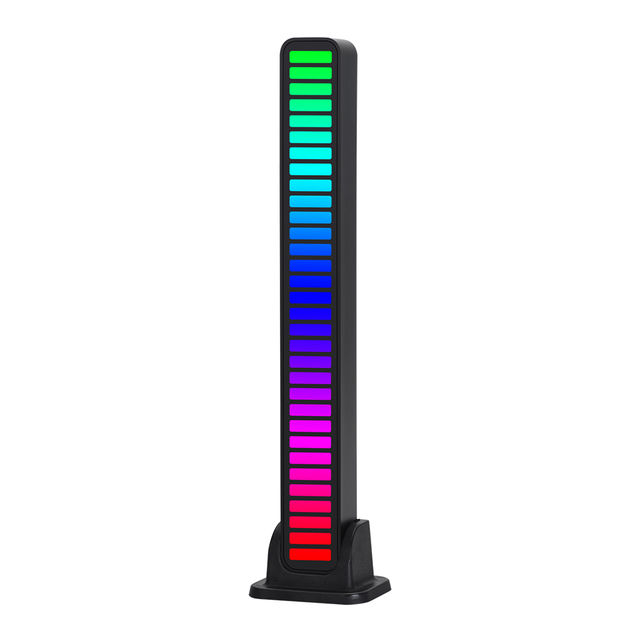 Sound Control Voice-Activated Pickup Rhythm Light Music Atmosphere LED Strip Light APP Control RGB Lamp For PC Car
