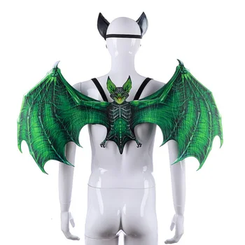 

Halloween Cosplay Clothing Bat Suit Halloween Scary Costumes Skull Skeleton Demon Ghost Cosplay Dress Up Costume Adult Childs
