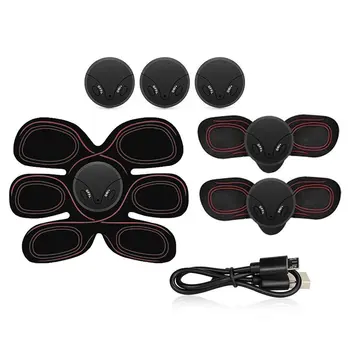 

EMS Muscle Stimulator ABS Abdominal Muscle Toner Body Fitness Shaping Massage Patch Sliming Trainer Exerciser Unisex