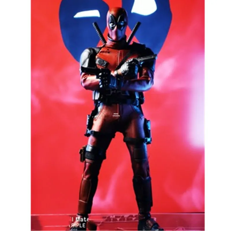 1" MMS347 статуя X-men анти-герой 1/6 масштаб бюст Дэдпул полная длина портрет двойное лезвие GK фигурка игрушка коробка 30 см V1107