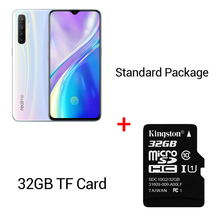 Китайская версия Realme X2 мобильный телефон Snapdragon 730G 6GB+ 64GB 64MP 6,4 ''FHD OPPO NFC VOOC 30W быстрое зарядное устройство 4G смартфон - Цвет: Черный