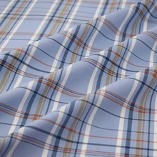 KPOP синяя клетчатая ткань из чистого хлопка для платья tissu Африканский Базен riche getzner tissus telas por metro пэчворк stoffen DIY