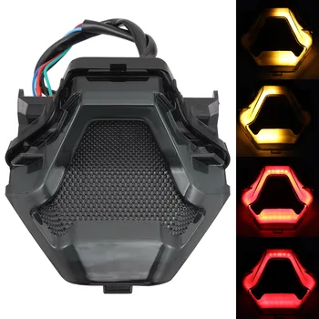 

Motorcycle Tail Light LED Brake Turn Signals Light Flow Flash Indicator Light For Yamaha YZF R3 R25 Y15ZR MT07 YZF FZ07 LC150