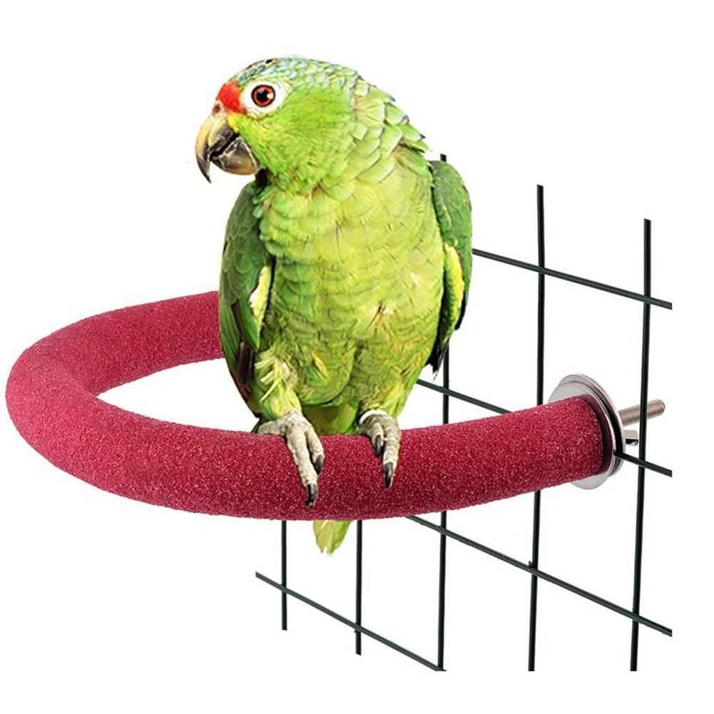 Pet U форма Бар стенд окунь шлифовальный коготь птица игрушки Принадлежности Декор для клетки