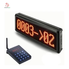 Беспроводная система вызова в виде очереди, используемая в ресторанном кафе, автоматическом 4S-Магазине, медицинский смотровой центр, десертный магазин, большой торговый центр