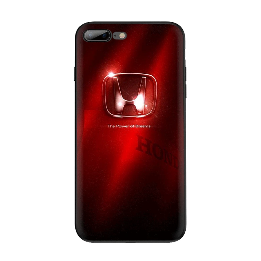 Чехол для iPhone 5 5S SE 6 6s 7 8 Plus iPhone 11 Pro X XR XS чехол для MAX XR милый Honda H крыло - Цвет: B12
