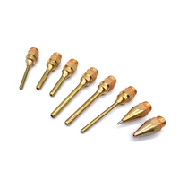 Glue Gun Nozzle accessories Copper material ,Suitable for hot melt glue gun with 11mm glue stick ,Built-in leakproof steel ball. 2