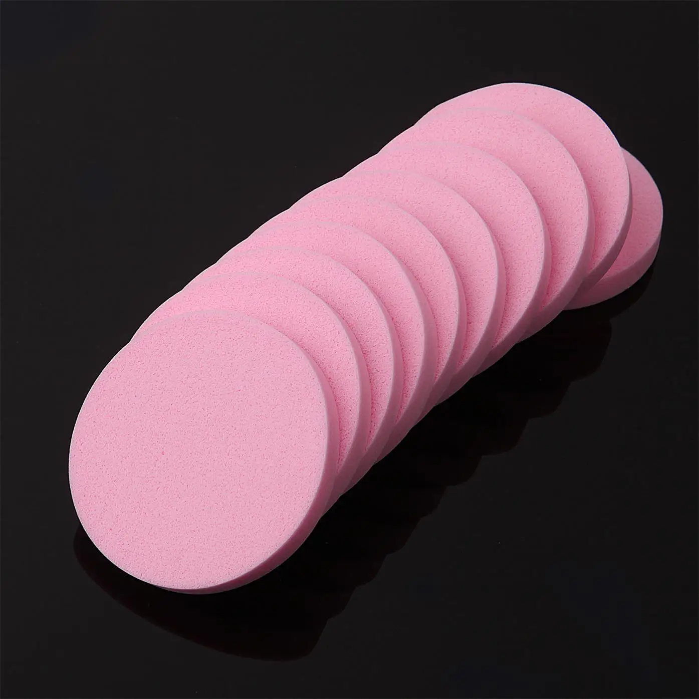 

10 Pcs Sponge Cosmetic Puff Set Soft Make Up Women Lady Face Base Powder Foundation Contouring Beauty Cosmetics Makeup Tools