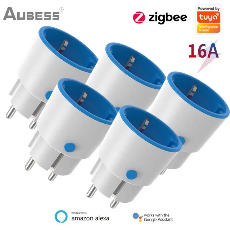 Смарт-розетка Zigbee 3 0 16 А 3680 Вт с поддержкой Alexa и Google Assistant | Обустройство дома