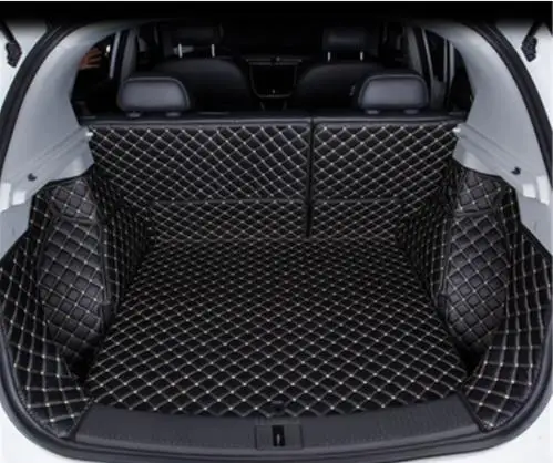 Car-covers Car trunk full of PU tail box pad protection pad For Suzuki Vitara Car styling - Цвет: 1