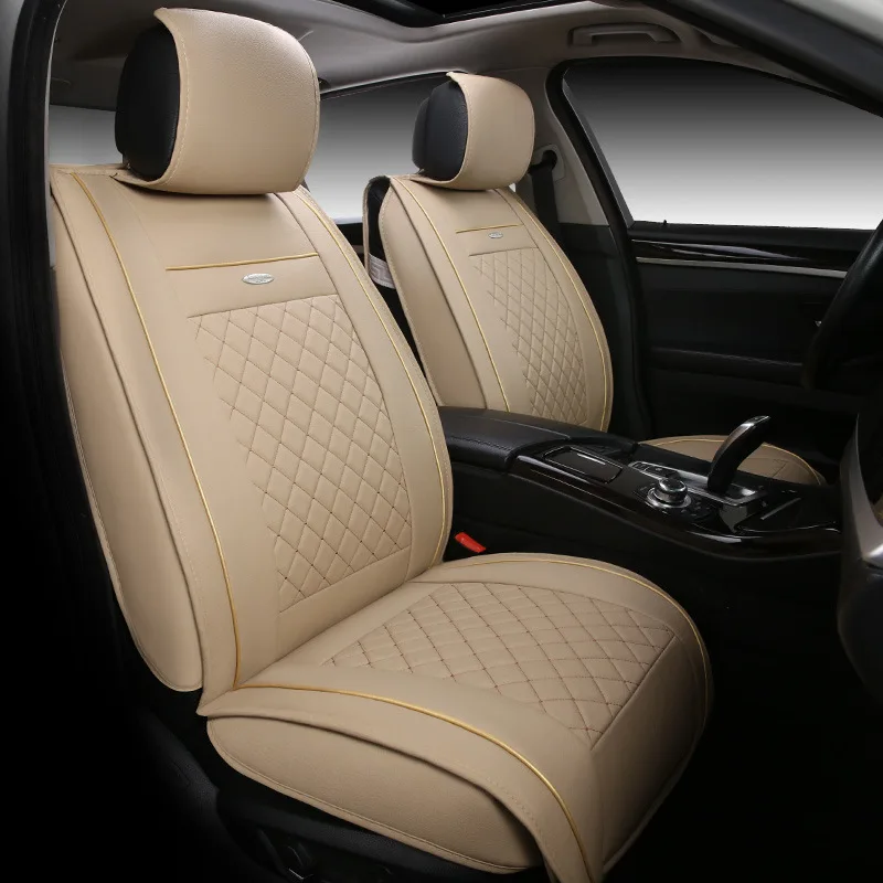 Специальные кожаные чехлы на сиденья автомобиля для Ford mondeo Focus 2 3 Fiesta Edge Explorer taureus