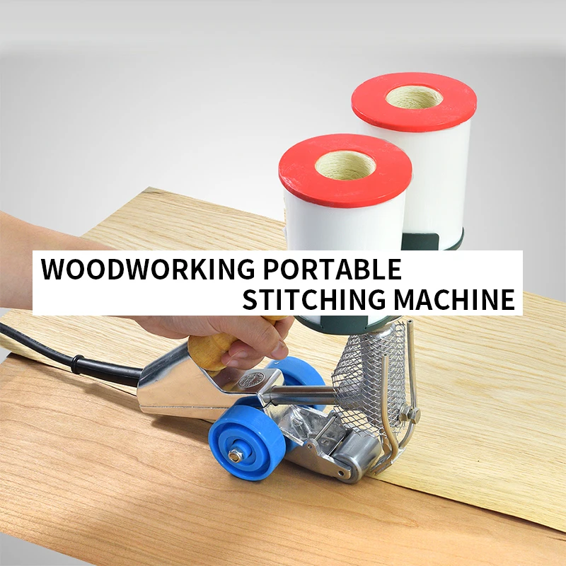 Details about   2800mm Woodworking Sewing Machine Splicer Veneer Stitching Paste Parquet Tool US 