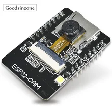 Módulo de cámara ESP32-CAM ESP32-S OV2640, placa de cámara de 2MP, inalámbrica, WiFi, Bluetooth, ranura para tarjeta TF para Arduino Raspberry Pi