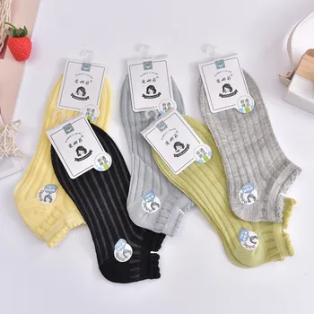 

Fashion Ruffles Soft Cotton Women Socks Top Quality Solid Color Short Socks Sweet Princess Girl Cozy Lovely Frilly Socks