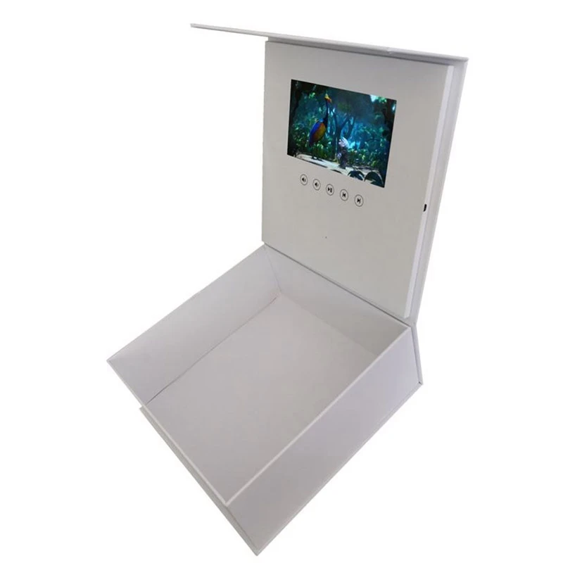 

7 Inch Video Gift Box Greeting Card Lcd Light Control Gift Box Greeting Card Video Gift Box Greeting Card Graduation Gift Birt