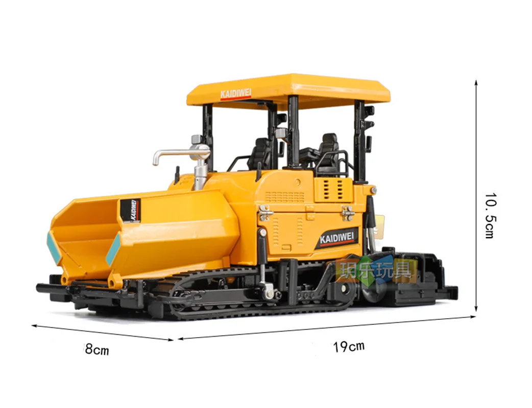 1:40 alloy engineering car paver model,road paving machine toys,exquisite children\'s toys,free shipping
