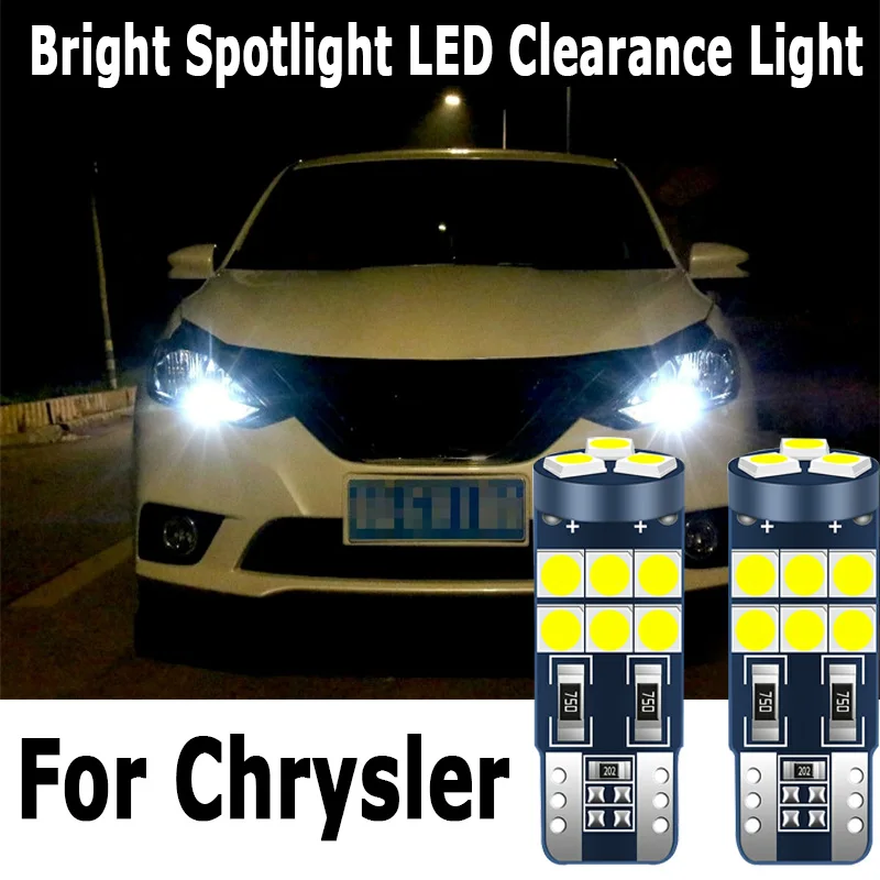 

1pcs Canbus W5W T10 Car LED Clearance Light Auto Lamp Bulb For Chrysler 300C PT Cruiser Sebring Pacifica dodge ram 1500 Journey