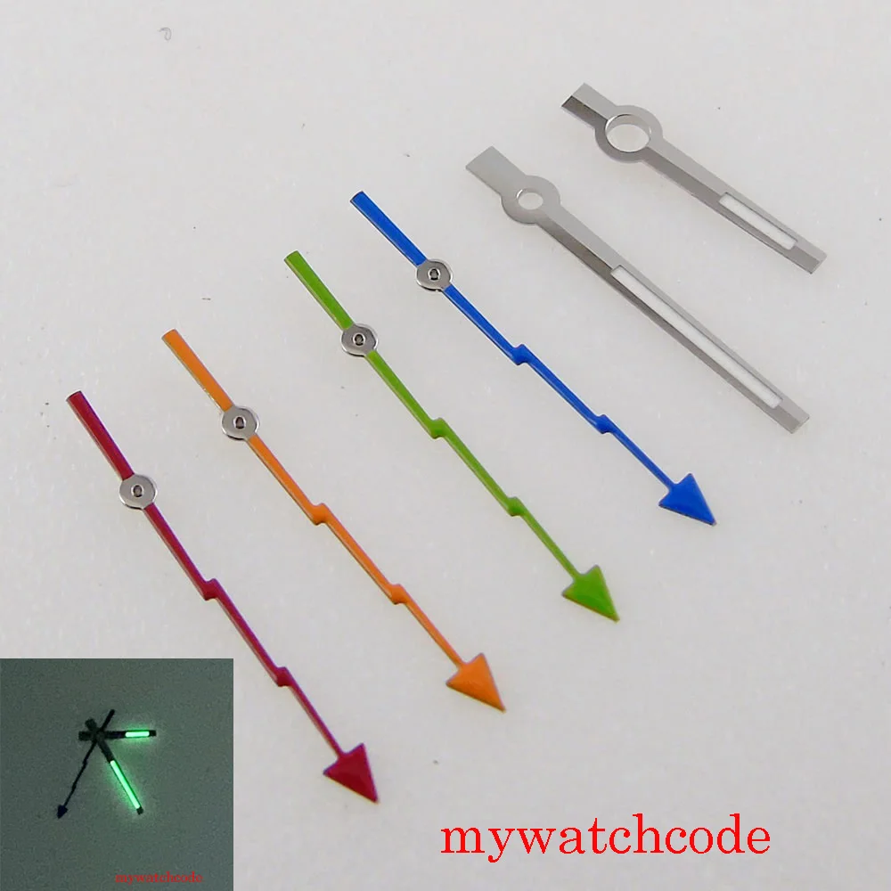 

Светящиеся наручные часы, запчасти для ручного набора, подходят для NH35 NH36 MIYOTA 8215 ETA 2836 Mingzhu 2813