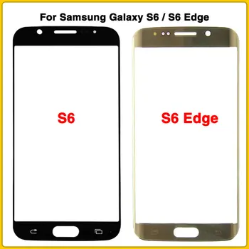 

New S6 Touchscreen For Samsung Galaxy S6 S6Edge S6 edge Touch Screen Panel Digitizer Sensor LCD Front Glass Lens