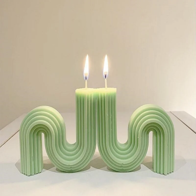 Stampo per candele in Silicone 3D geometria creativa vite stampi per candele  a sfera candela aromatica fatta a mano fare stampo per sapone in gesso  decorazioni per la casa - AliExpress