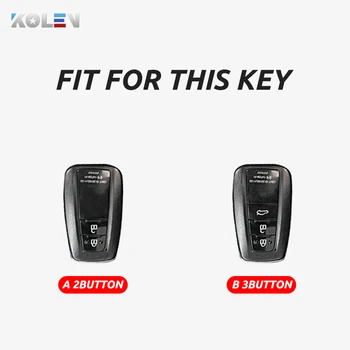 Custodia morbida per chiave a distanza per auto in TPU proteggi Shell per Toyota Camry RAV4 Prius Avalon C-HR Corolla Prado Land Cruiser accessori - Custodia morbida per chiave a distanza per auto in TPU proteggi Shell per Toyota Camry