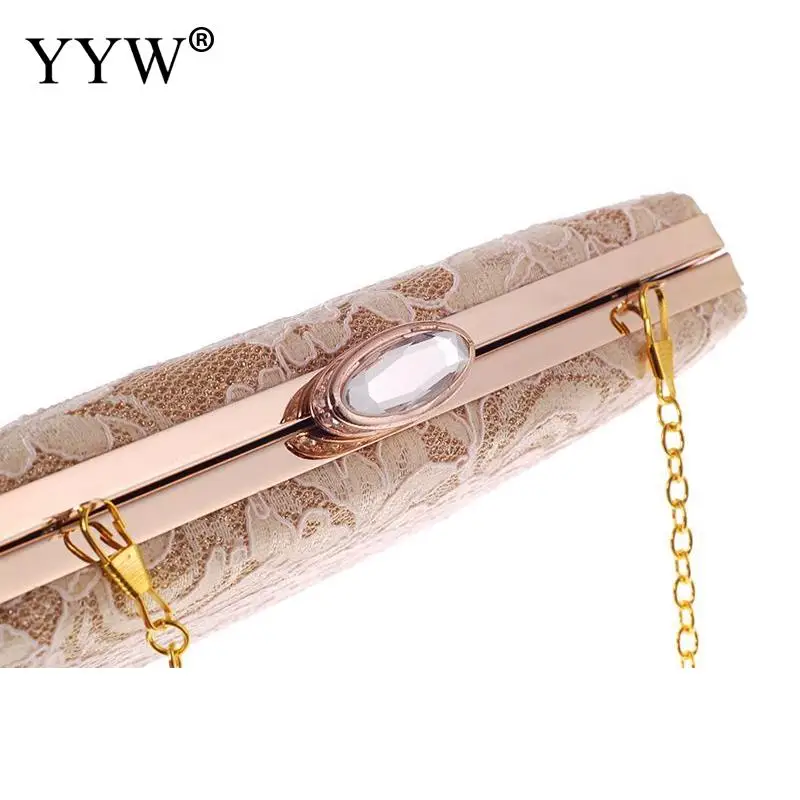 YYW полые кружева белый клатч для женщин Цветочные Pochette Mariage Sac Femme женские вечерние сумки кошелек клатчи