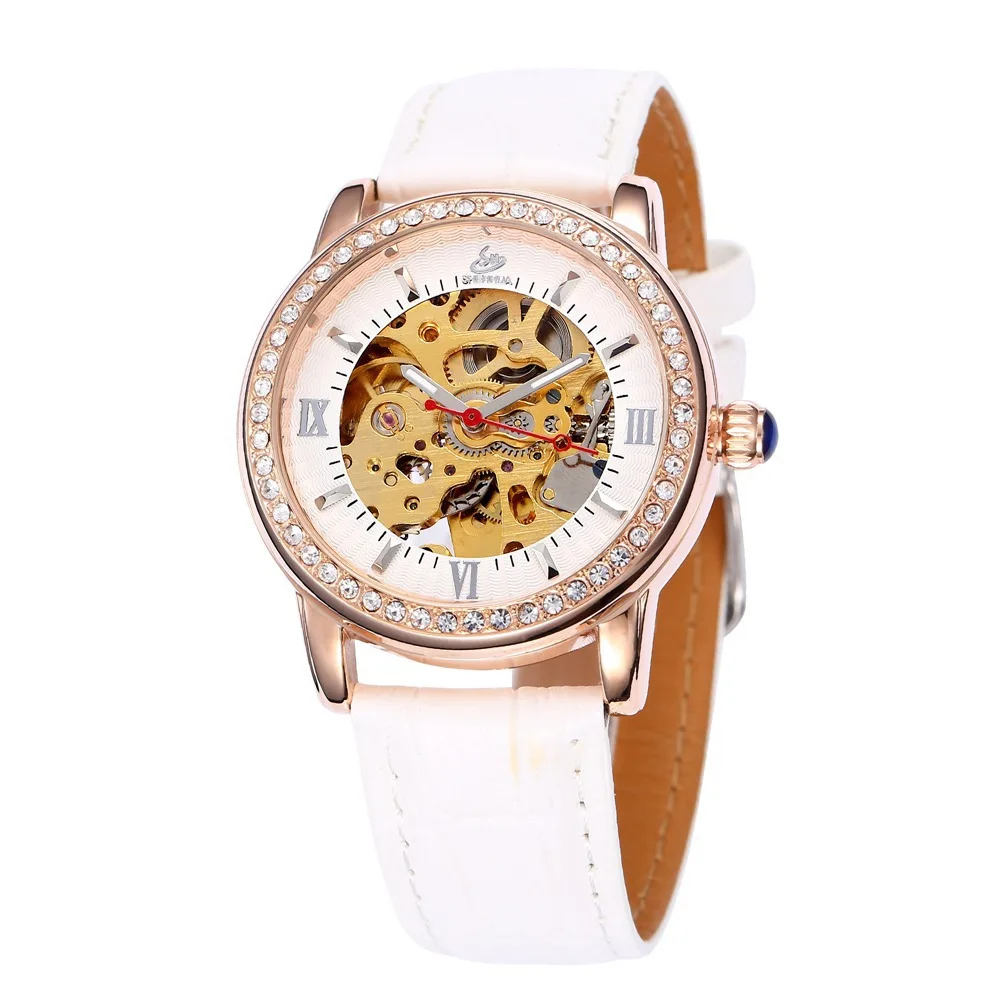 

Shenhua9592s Europe And America Women's Fashion Casual Hollow out Automatic Analog Watch