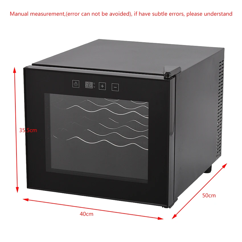 3 Layer 29L Electric Red Wine Cabinet 12 Bottle Constant Temperature Stainless Steel Home Ice Bar Mini Wine Refrigerator TL-29
