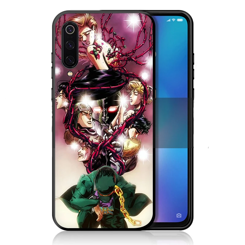 B6 EWAU JoJo Джонатан Joestar силиконовый чехол для телефона для Xiaomi 5X6 6X8 9 SE A1 A2 Lite Max 3 F1 9T A3 Pro CC9 CC9e 9 Pro Note 10 - Цвет: B6