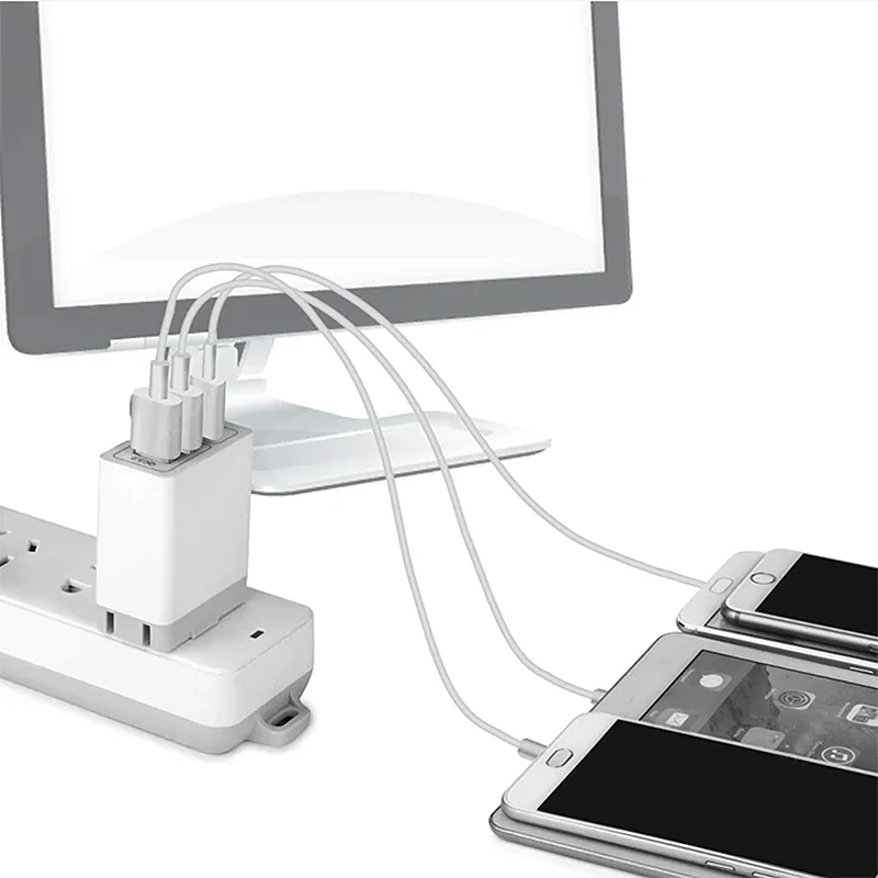 Usb type-C Pd зарядное устройство Qc3.0 2Usb+ type-C 6A быстрое зарядное устройство для телефона X, S8/S8 Plus в комплекте C-C кабель(Us Plug