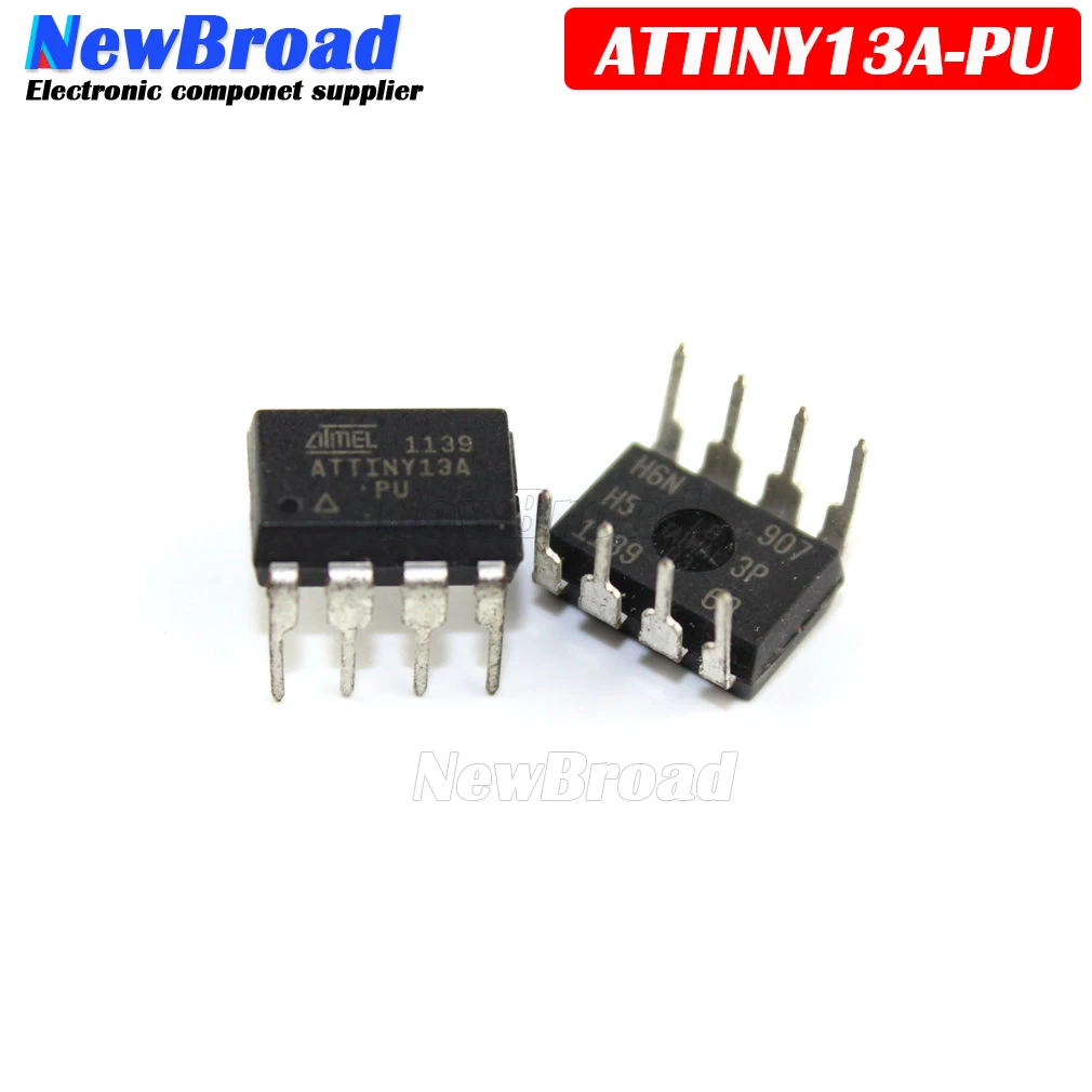 5pcs ATTINY13A-PU DIP-8 ATTINY13 ATTINY13-PU DIP8 ATTINY13A 13A-PU ATTINY13V-10PU | Электронные компоненты и