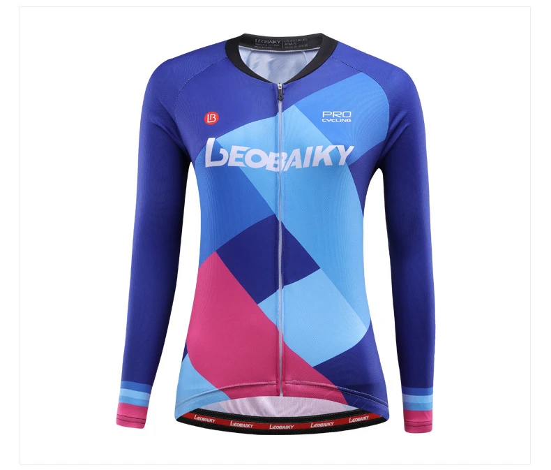 LEOBAIKY Pro велосипедная майка женская велосипедная одежда Roupa Maillot ciclismo с длинным рукавом для езды на велосипеде Женская одежда для велоспорта
