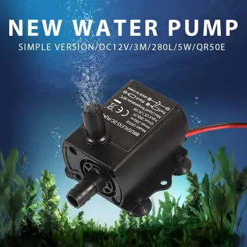 

280L/H 5W Fountain Fountain Pump Economic Water Pump Miniature Landscape Durable Submersible Versatile Mini Pump Office
