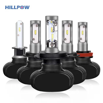 

Car Headlight H7 LED H4 car lamp H1 H3 H8 H11 H13 H27 880 9004 9005 9006 9007 50W 8000LM Auto Headlamp 6500K Light Bulb s1