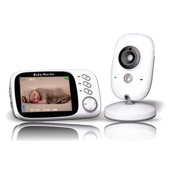 

Wireless Video Baby Monitor Color High Resolution 3.2 Inch Baby Nanny Security Camera Night Vision Temperature Sleeping Monitor