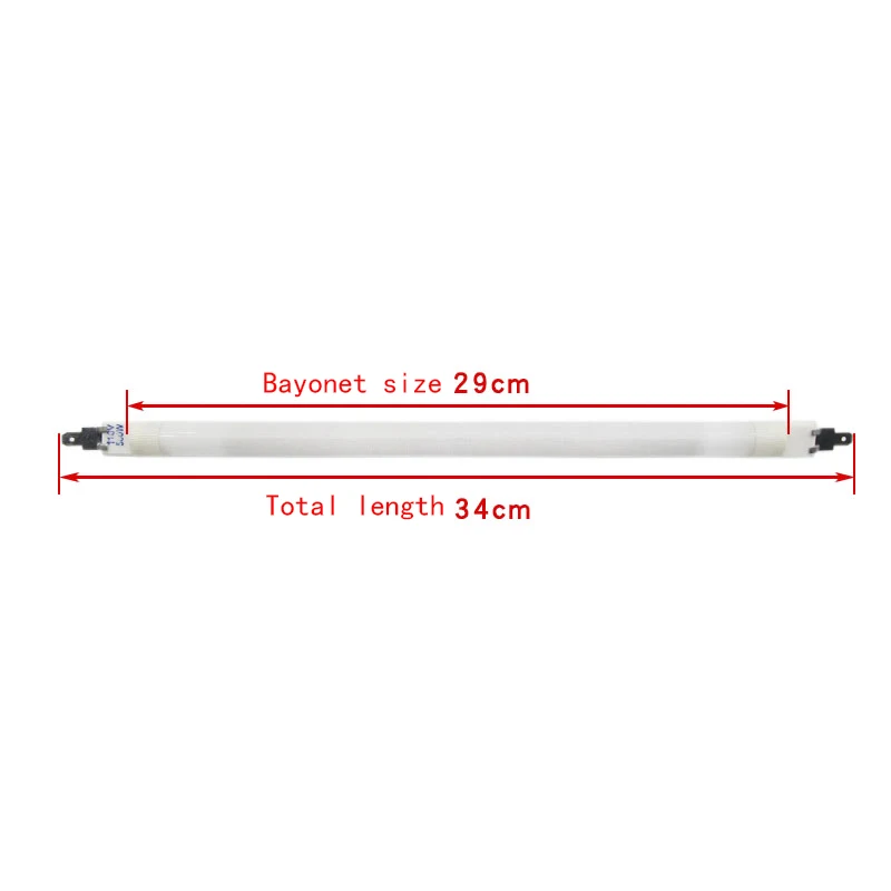 110V 500W 400W quartz tube ovens for Microwave oven accessories quartz heating tube quartz infrared heater