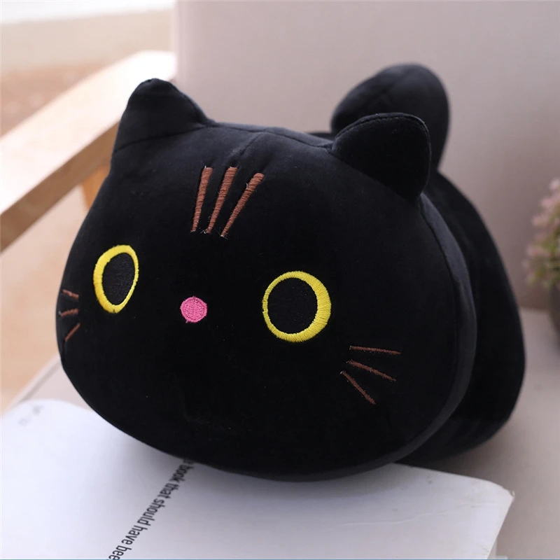 Mollusk Pillow Cute Cat Cylindrical Strip Pillow Bed Single Double Pillow Nap Pillow Office Cushion