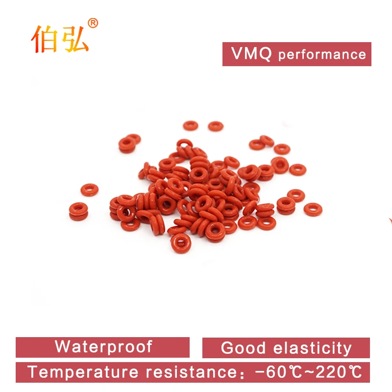 Silicon O-Ring 10PCS/lot 1.8mm Thickness ID1.8/2/2.24/2.5/2.8/3.15/3.55/3.75/4mm Seal Rubber Gasket Ring Washer