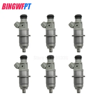 

6PCS Car Accessory Fuel Injectors E7T05074 DIM1070G for Mitsubishi Pajero III Canvas Top V60 V70 3.5 GDI 2001